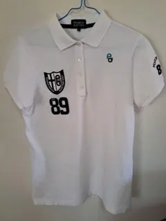 PEARLY GATES ホワイトポロシャツ 89