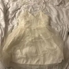 フリルキャミワンピース