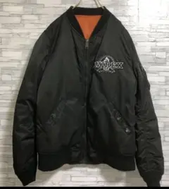 【35周年記念モデル】AVIREX MA-1 激レア✨AVIREX 35周年限定 MA-1 フライトジャケット リバーシブル