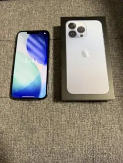 iPhone 13pro 256GB シエラブルー バッテリー容量79% - メルカリ