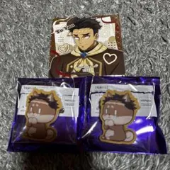 鬼滅の刃 バレンタイン＆ホワイトデー コースター　クッキーバッジ 悲鳴嶼行冥