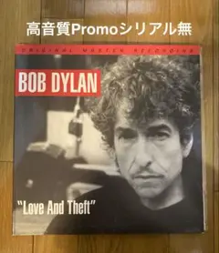 稀少高音質プロモLove & Theft Bob Dylanボブディランレコード