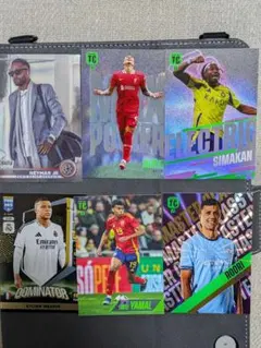 サッカー トレーディングカードセット