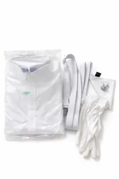 新郎シャツセットLL 結婚式用 タキシード用　フルセット 美品 クリーニング済