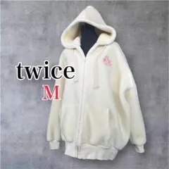 TWICE &TWICE公式グッズ オーバーサイズボアパーカー 2026年最新】twiceボアパーカーの人気アイテム - メルカリ