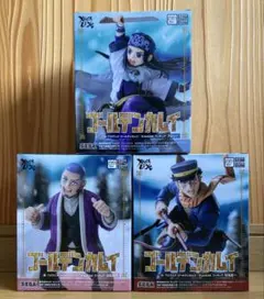 ゴールデンカムイ XrossLink フィギュア 3体セット