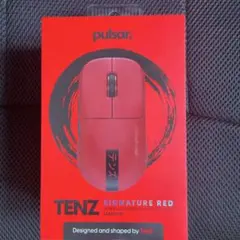 Pulsar TENZ SIGNATURE RED ゲーミングマウス