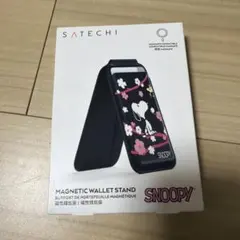 Satechi】 スヌーピー マグネット式ウォレットスタンド【Apple限定 