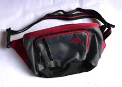 adidas ボディバッグ グレー/レッド
