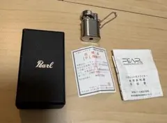 ミニガスライター 坪田パール クエスト ベビー ニッケル サテン ライター