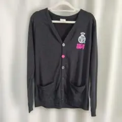 LAUNDRY ブラック カーディガン S サイズ