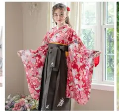 キャサリンコテージ 簡単袴セット120cm 肌襦袢、ブーツ、髪飾付き