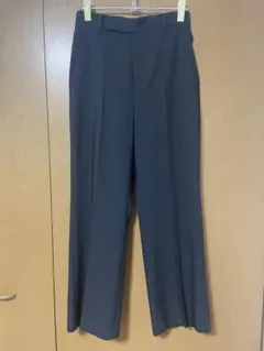 美品 BEAUTY&YOUTH ダークグレー スラックス