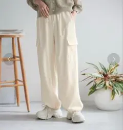 LOWRYS FARM ルーズポケットパンツ