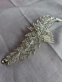 葉の形状クリスタルヘッドドレス