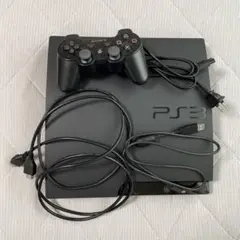 PS3 本体 CECH-3000B ブラック コントローラー付き