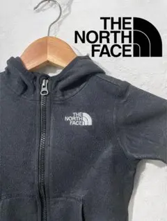 THE NORTH FACE キッズ フードジップパーカー ブラック12-18M