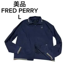 極美品　FRED PERRY スウィングトップ　ハリントンジャケット　月桂樹刺繍のサムネイル