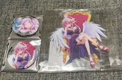 ノーゲーム・ノーライフ ラッキー缶バッジくじ あたり ジブリール