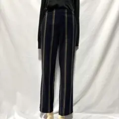 UNIQLO ストライプパンツ M きれいめ