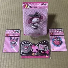 ハッピーくじ マイメロ　クロミ　50th&20th anniversaries