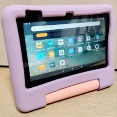 美品 Fire 7 キッズモデル 最新第12世代(2022) 16GB パープル