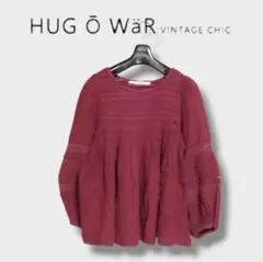 HUG Ō WäR＊ハグオーワー＊コットンレースブラウス