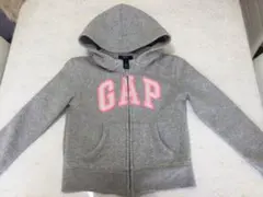 美品　GAP ギャップ　フード付き　フルジップ　パーカー　トレーナー 120