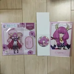 エニマイくじ　葬送のフリーレン　アウラ　アクスタ　缶バッジ　クリアポスター