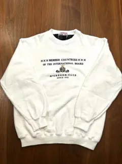 90s McGREGORマクレガー スウェット ホワイト 刺繍ロゴ ヴィンテージのサムネイル