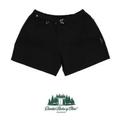 DIVIDED STATES OF OLIVE ナイロンオリジナルショーツ 黒のサムネイル
