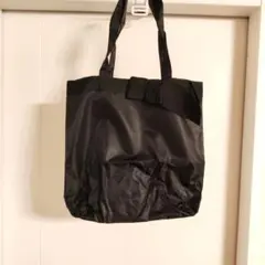 LANVIN COLLECTION リボン トートバッグ ブラックのサムネイル