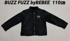 BUZZ FUZZ byBEBE ジャケット 110㎝ ブラック 裏起毛 べべのサムネイル