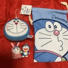 ドラえもん ストラップ＆ぬいぐるみセット