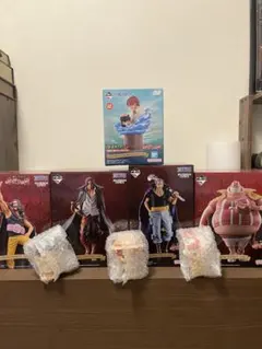 一番くじ ワンピース 赤髪海賊団 フィギュアコンプリートセット