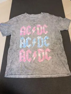 AC/DC バンドTシャツ グレー M 2022年公式