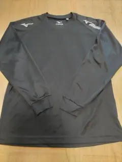 Mizuno Quick Dry Plus 長袖シャツ Sサイズ ブラック