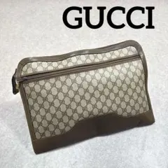 超極美品】GUCCI オールドグッチ ポーチ クラッチバッグ GGスプリーム