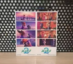 ディズニー映画　ズートピア2ステッカー入場者特典