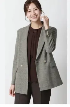 25AW＊極美品 ジャーナルスタンダード BUTTON TOPジャケット 千鳥柄 