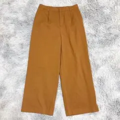 7-ID concept レディース カジュアルパンツ L キャメル 無地