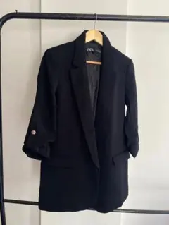 ZARA ブラック テーラードジャケット EUR XS