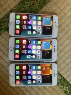 iPhone 7 シルバー 3台セット