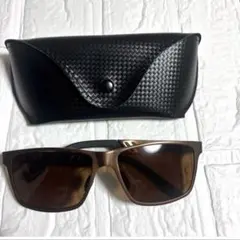 【新品】偏光サングラス　ブラウン