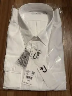 新品未開封 UNIQLO+J ブロードシャツ / 00 WHITEメンズ XXL