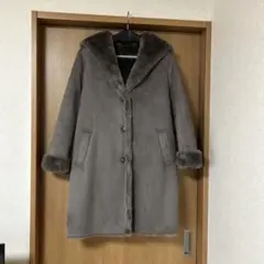 UNIQLOムートンタッチフーデットコート