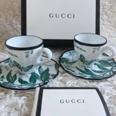 超希少♦️グッチ ３客セット♦️GUCCI♦️カップ&ソーサーセット♦️送料込 498928_ZAP50_3202_005_100_0000