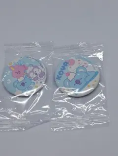 BT21 くら寿司コラボ缶バッチ2点セット！