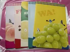 セブンイレブン限定　PUPPET SUNSUN オリジナルA5ノート　5種セット