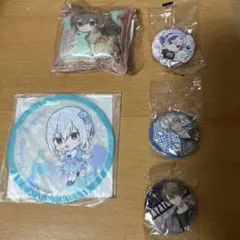くら寿司 にじさんじ 缶バッジ アクリルコースター オリジナルクッションチャーム